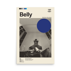 Belly re designed Mid century modern poster