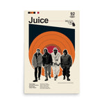 Juice Re designed mid century modern poster