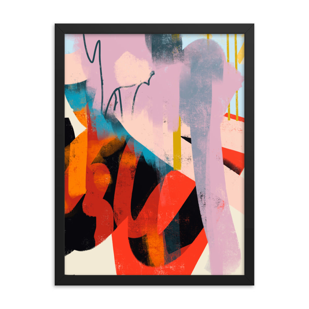 Hue(y) x Pivot Creative Studio Limited edition Framed poster
