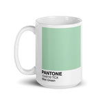 Pantone mist green mug